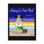 Anatomy of a Pirate Wench postcards