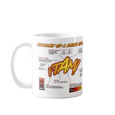 Anatomy of a Sound Effect Mug by artandstorypodcast