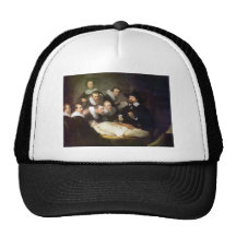 Anatomy of Dr. Tulp by Rembrandt Mesh Hats