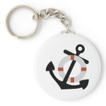anchor and lifesaver key chains
