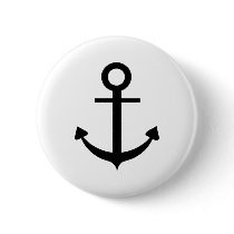 Anchor Pinback Button