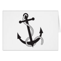 Anchor Greeting Card