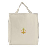 Anchor Embroidered Bags