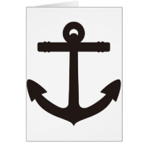 Anchor Greeting Card
