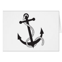 Anchor Greeting Card