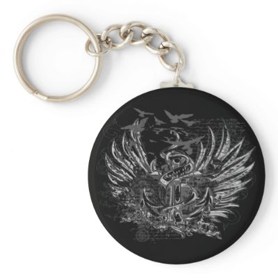 Anchor Key Chain by piercedclothing