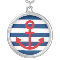 Anchor Personalized Necklace
