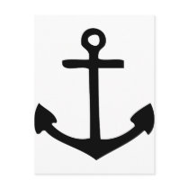 anchor post card