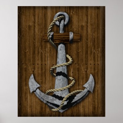 Anchor Poster by packratgraphics