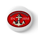 Anchored in Him Button
