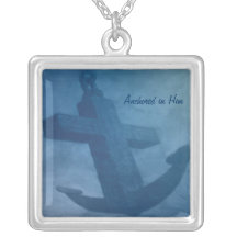 Anchored in Him Necklace