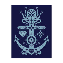 Anchored Post Card