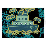 Anchors Away Tugboat Tshirts and GIfts Cards