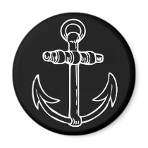 Anchors Aweigh! Magnet