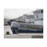 Anchors with Freezing Spray, Dutch Harbor, AK Post Card