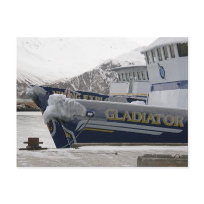 Anchors with Freezing Spray, Dutch Harbour, AK by mistlebee