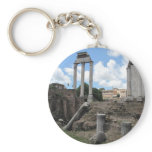 Ancient Agora temple pillar ruins Key Chain