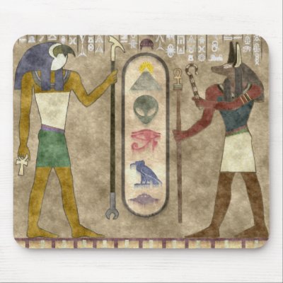 Ancient Aliens Mousepad by scifidesign