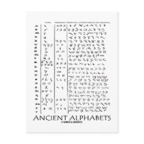 Ancient Alphabets