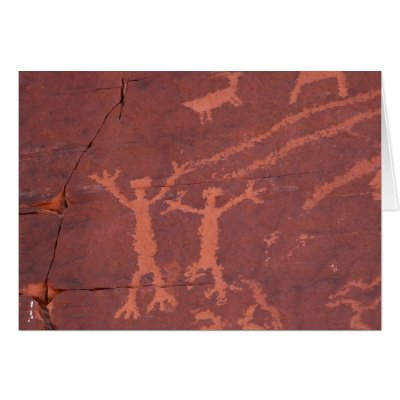 Ancient Art Greeting Card by zipflmeister