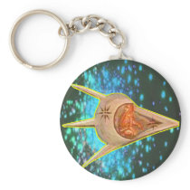 Ancient Astronauts Key Chain