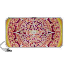 Ancient Aztec Calendar Speaker  Doodle