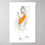 Ancient Buddha Print