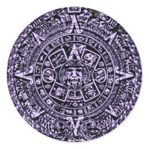 Ancient calendar round sticker
