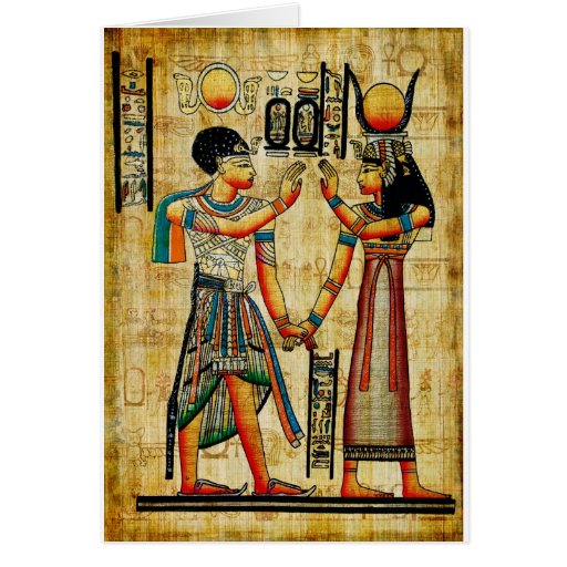 Ancient Egypt 5 Greeting Card Zazzle