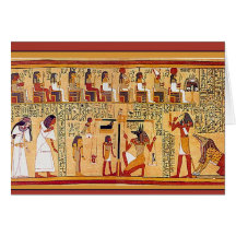 Ancient Egyptian Book of the Dead. Cards