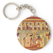 Ancient Egyptian Book of the Dead. Key Chains