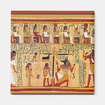 Ancient Egyptian Book of the Dead. Refrigerator Magnets