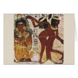 Ancient Egyptian Dancing Girls Greeting Card