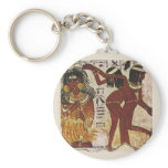 Ancient Egyptian Dancing Girls Keychain