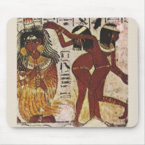 Ancient Egyptian Dancing Girls Mousepad