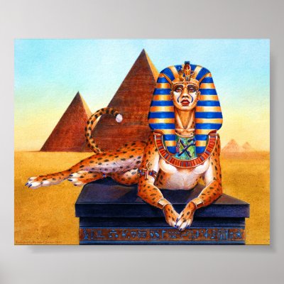 Ancient Egyptian Sphinx by Nightmareartist