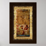 Ancient Egyptian Stela Art Poster posters