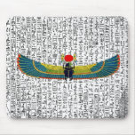 Ancient Egyptian Winged Scarab Mouse Pad