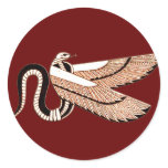 Ancient Egyptian Winged Serpent Symbol stickers