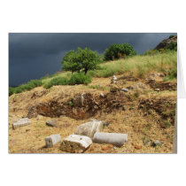 Ancient  Ephesus - BEAUTIFUL LANDSCAPE Greeting Card