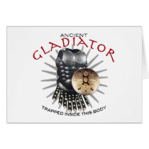 Ancient Gladiator Greeting Cards