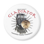 Ancient Gladiator Fridge Magnet