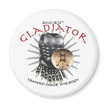 Ancient Gladiator Fridge Magnet