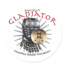 Ancient Gladiator Sticker