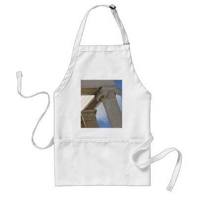 Ancient Greek Architectural Columns Apron by gothicarts