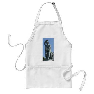 Ancient Greek Soldier in Classical Greece Apron by gothicarts