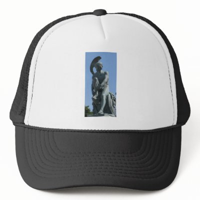 Ancient Greek Soldier in Classical Greece Trucker Hat by gothicarts