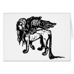 Ancient Greek Sphinx (Leo/Virgo) Card