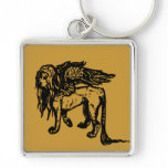 Ancient Greek Sphinx (Leo/Virgo) Necklace Key Chains