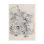 Ancient Japanese Drawing Post Card